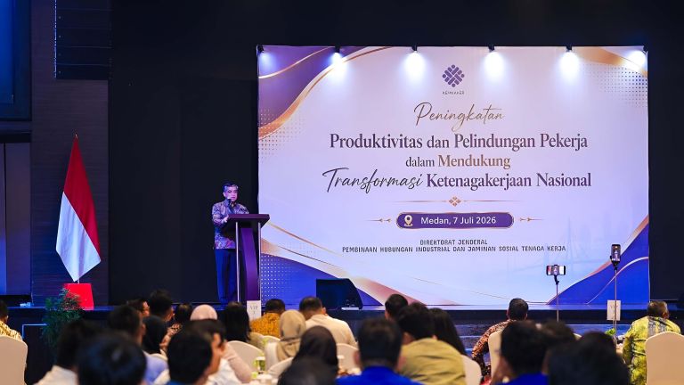Menaker Tegaskan Produktivitas dan Pelindungan Pekerja Perkuat Daya Saing Tenaga Kerja