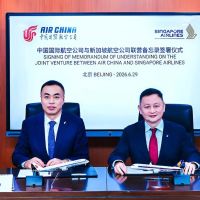 Kolaborasi Air China dan Singapore Airlines Bangun Usaha Patungan Komersial
