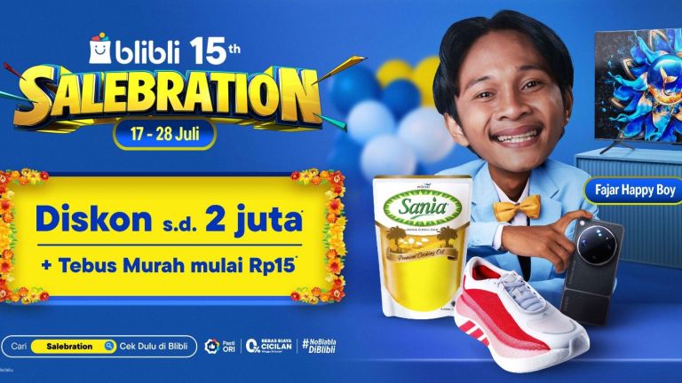 Ulang Tahun ke-15, Blibli Punya Resep Kebahagiaan agar Belanja Online Makin Happy