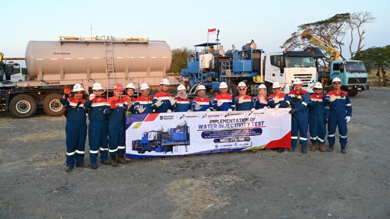 Dukung CCS, Pertamina Drilling Gelar Water Injectivity Test Perdana di Lapangan Jatibarang