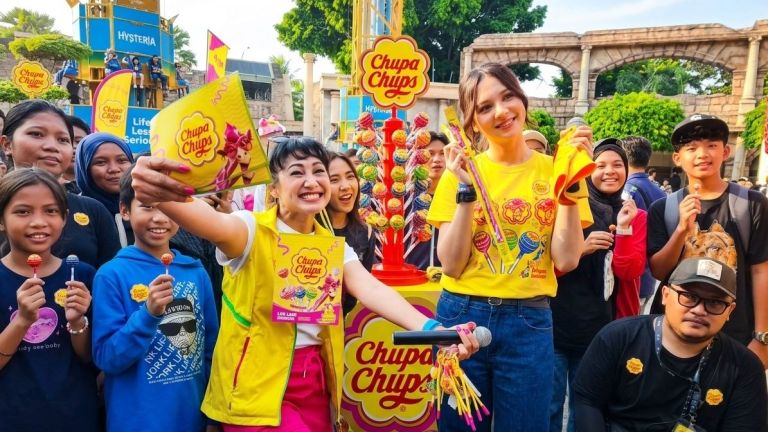 Perkuat Brand Experience Interaktif, Chupa Chups Kenalkan Permen Jelly Crazy Raffe Lewat Aktivasi di Dufan