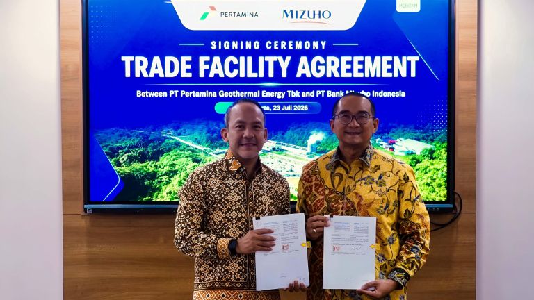 PGE Gandeng Bank Mizuho Indonesia, Perkuat Pendanaan Pengembangan Panas Bumi