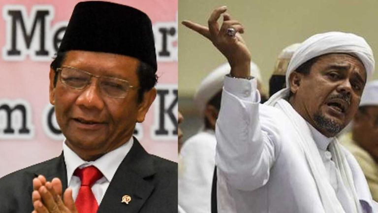 Habib Rizieq Semprot Mahfud MD: Dulu Lu Bubarin FPI, Sekarang Teriak Amar Ma'ruf Nahi Mungkar!