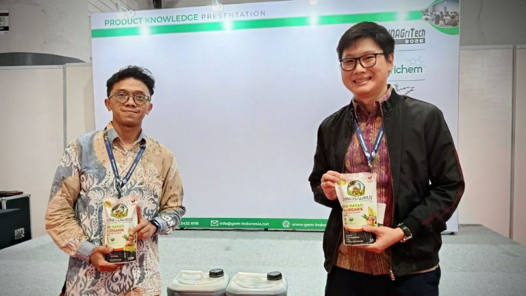 Dikembangkan Berbasis Bioteknologi, Pupuk Hayati Dinosaurus Hadirkan Solusi Atasi Masalah Degradasi Lahan Pertanian