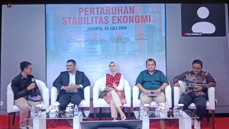 Sektor Riil Tertekan, CORE Tetap Proyeksi Pertumbuhan Ekonomi di Angka 4,9-5,1%