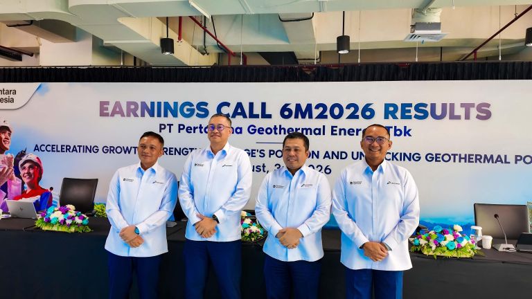 Produksi Listrik PGE Naik 13,62% pada Semester I Tahun 2026