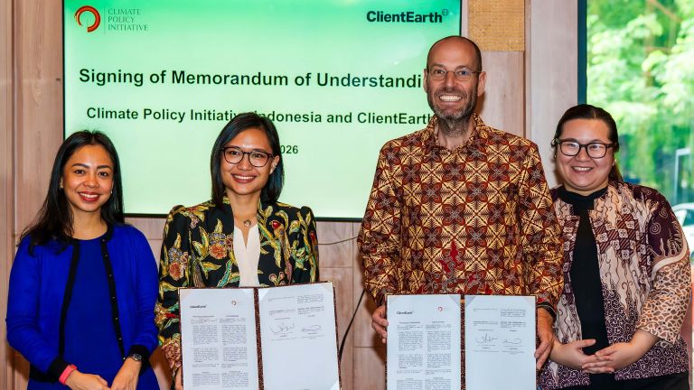 Kolaborasi ClientEarth dan Climate Policy Initiative Indonesia Perkuat Transisi Energi Berkeadilan di Tanah Air