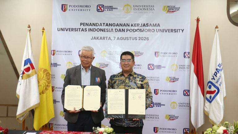 Kolaborasi UI dan Universitas Agung Podomoro Kembangkan Program Double Degree Perguruan Tinggi dan Swasta Pertama di Indonesia