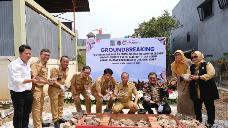 Bank Jakarta Bangun Biodigester Komunal Sampah Organik di Rusunawa Rorotan dan Rawa Badak