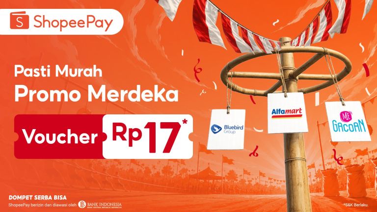 HUT RI ke-81, Ada Beragam Promo Rp17 untuk Kebutuhan Sehari-hari, Cek di Sini!