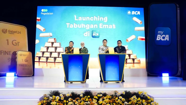 BCA dan Pegadaian Luncurkan Layanan Tabungan Emas di myBCA sebagai Solusi Investasi Emas Digital