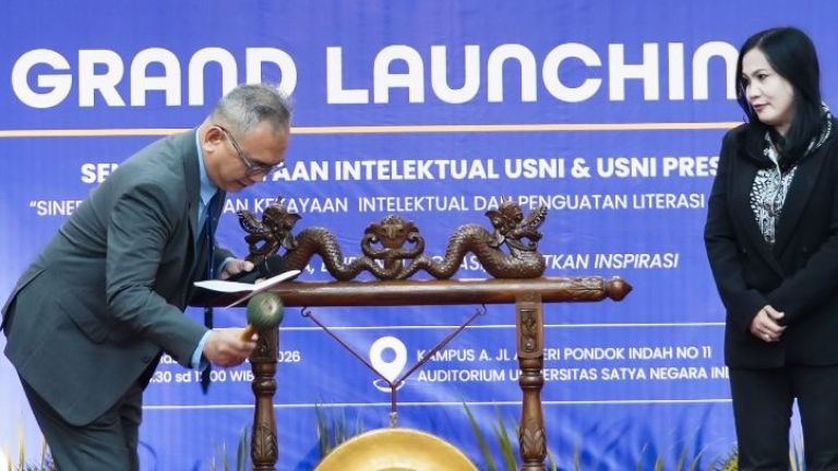 Perkuat Publikasi dan Perlindungan Karya Akademik, USNI Resmi Luncurkan Sentra KI dan USNI Press