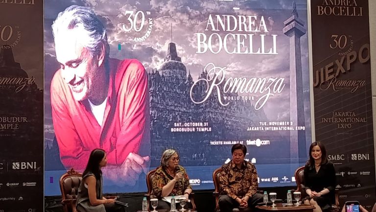 Romanza 30th Anniversary World Tour: Andrea Bocelli Gelar Dua Konser Eksklusif di Candi Borobudur dan JIEXPO Jakarta
