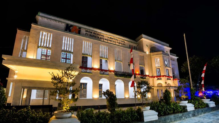 KAI Properti Revitalisasi Kantor KAI Divre 1 Sumatera Utara