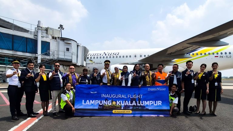 Transnusa Resmi Buka Dua Rute Penerbangan Baru: Jakarta-Lampung dan Lampung-Kuala Lumpur