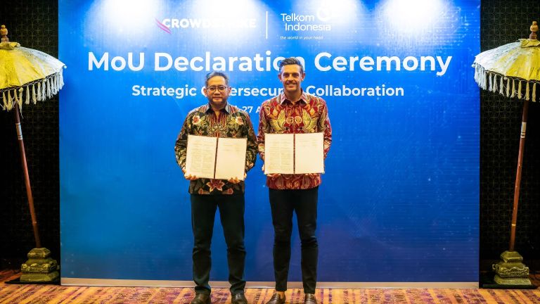 CrowdStrike dan Telkom Indonesia Teken MoU untuk Mendorong Transformasi Keamanan Siber Berbasis AI di Indonesia