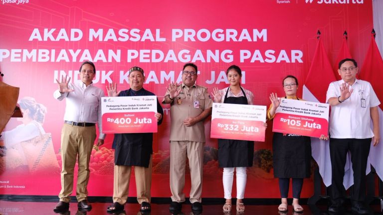 Pembiayaan Pasar Bank Jakarta Sasar 2.388 Debitur, Total Anggaran Tembus Rp326 Miliar