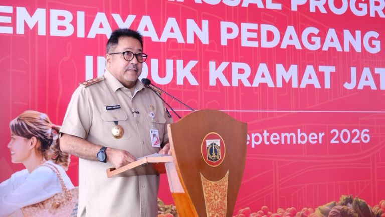 Wagub Rano Rano Optimistis Program Pembiayaan Bank Jakarta Perkuat Ekonomi Pedagang Pasar