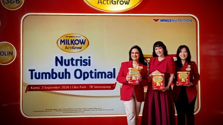 WINGS Luncurkan MILKOW ActiGrow: Susu Pertumbuhan dengan NutriTotal Formula untuk Dukung Tumbuh Kembang Anak