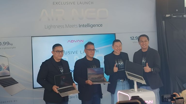 ADVAN Resmi Rilis AIR NEO, Laptop Tipis Spek Premium dengan Harga Terjangkau