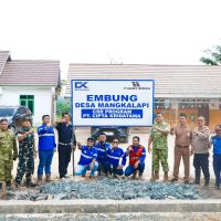 Cipta Kridatama Dukung Ketahanan Air Bersih di Desa Mangkalapi