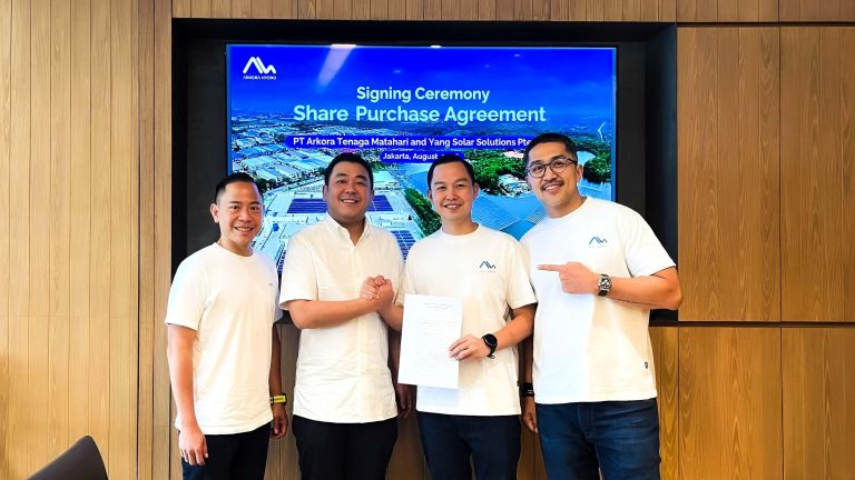 ARKO Resmi Akuisisi Proyek Pembangkit Listrik Tenaga Surya 21,3 MWp