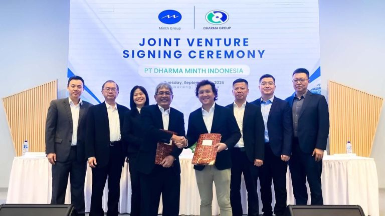 Dharma Group Perluas Portofolio Komponen EV Lewat Joint Venture Bersama Minth Group
