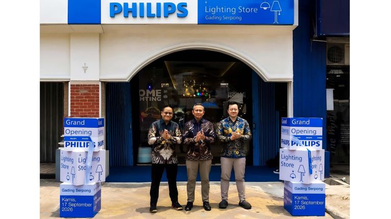 Signify Resmi Lakukan Grand Opening Philips Lighting Store Gading Serpong