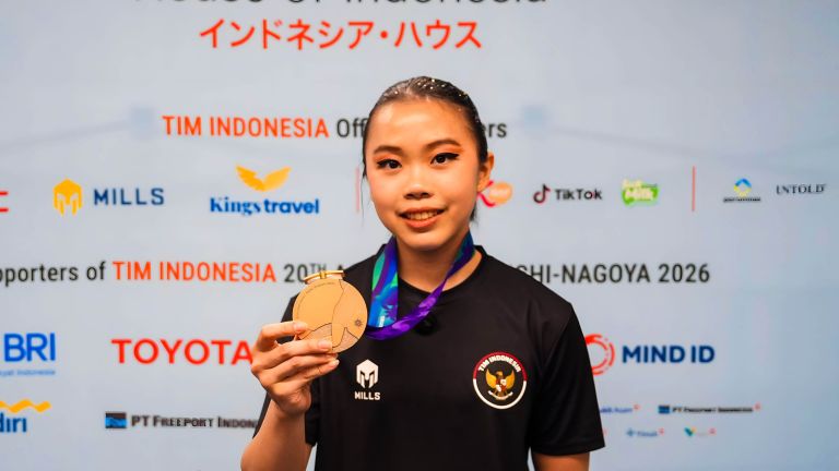 Eugenia Diva Raih Medali Perunggu di Asian Games 2026