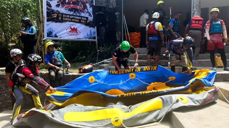 Kejurnas Arung Jeram ke-21 Resmi Digelar di Bali