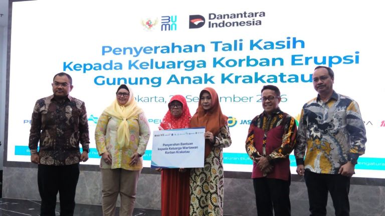 PERURI Salurkan Tali Asih bagi Keluarga Jurnalis dan Awak Arupadhatu I