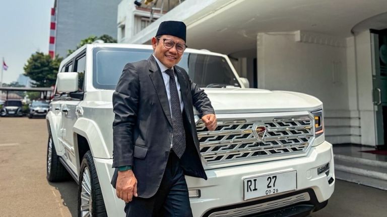 Terima Kasih Presiden, Mulai Hari Ini Cak Imin Ngantor Naik Maung Garuda