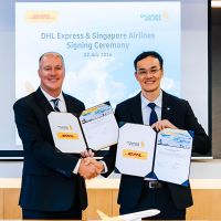 DHL Express dan Singapore Airlines Perpanjang Kerja Sama Operasional Pesawat Kargo Boeing 777