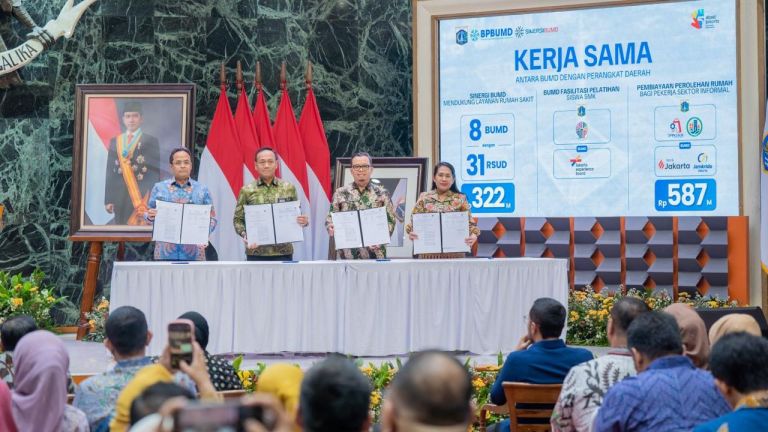 Bank Jakarta Teken Kerja Sama Strategis BUMD, BUMN dan Perangkat Daerah