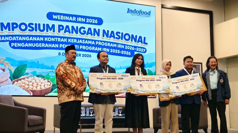 Indofood Riset Nugraha Dukung 83 Peneliti Muda Kembangkan Inovasi Pangan Berbasis Sumber Daya Lokal