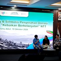 AAJI Gandeng Yayasan Benih Baik Salurkan Donasi Rp315 Juta untuk Pemulihan Korban Gempa NTT