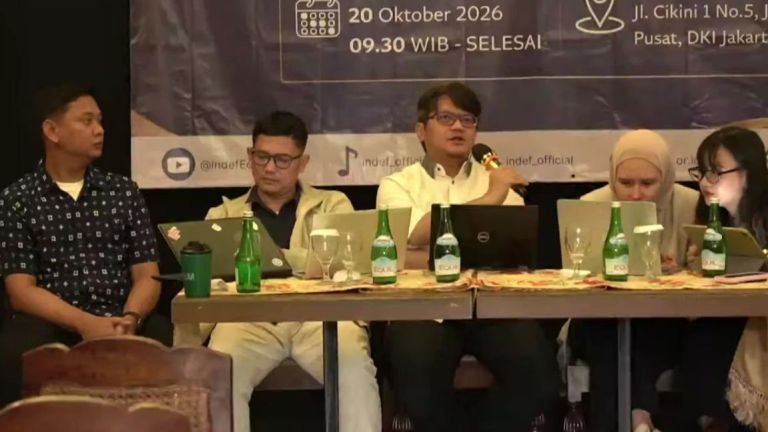 Target Ekonomi 8 Persen Prabowo Dinilai Berat, INDEF Soroti Fiskal dan Efisiensi Investasi