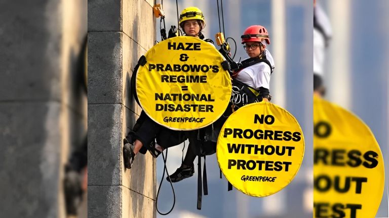 Krisis Iklim Bikin Biaya Hidup Meningkat, Greenpeace Desak Pemerintah Prabowo-Gibran Bertindak