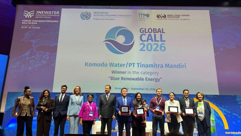 Komodo Water Sabet Penghargaan UNIDO-WTCA Blue Economy