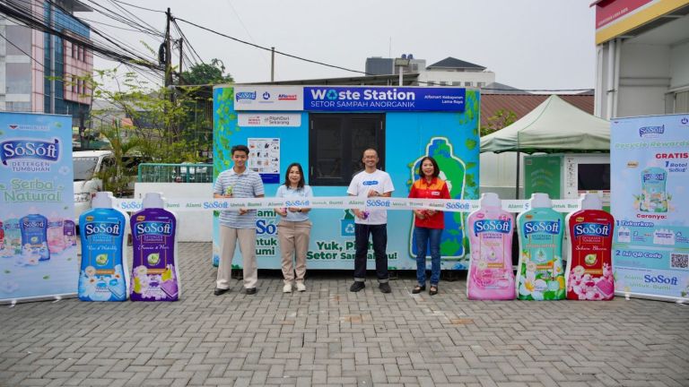 SoSoft dan Rekosistem Tambah Waste Station Baru di Jakarta, Target Daur Ulang 30 Ton Sampah