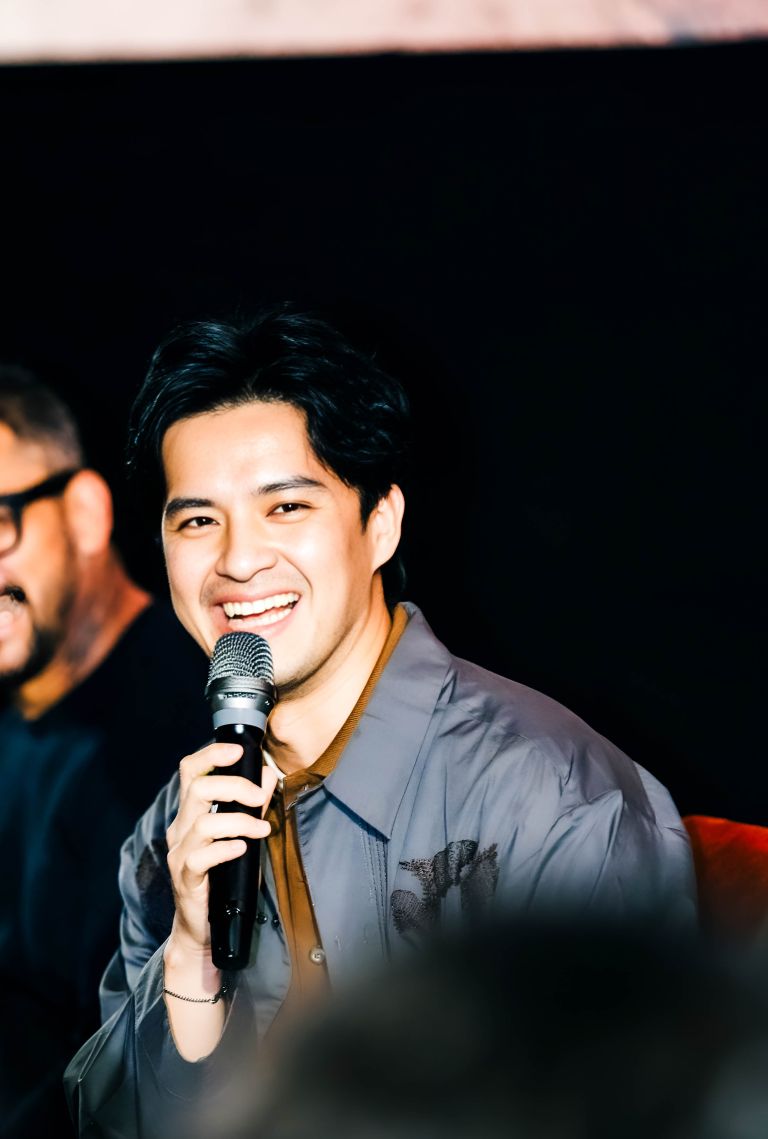 Pemeran film Ghost in the Cell, Handi Morgan Winata atau yang lebih dikenal dengan Morgan Oey