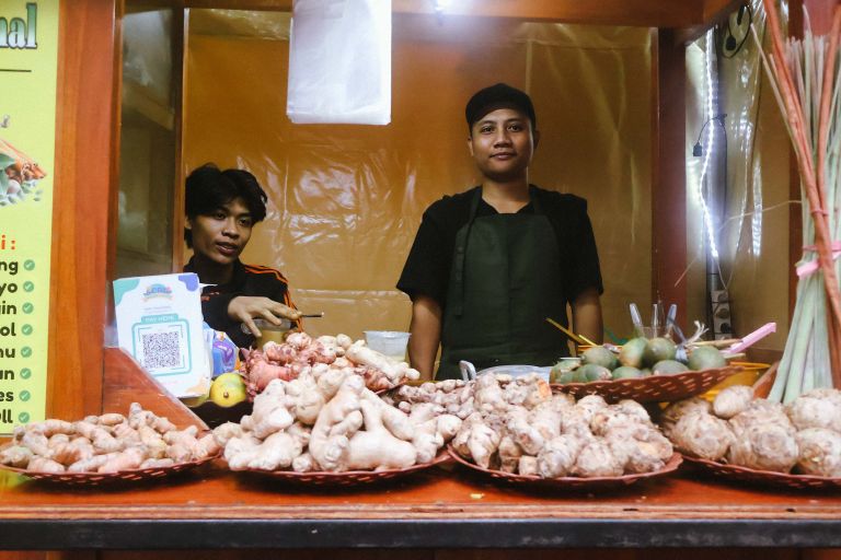 Salah satu yang menjadi sorotan adalah jamu sebagai warisan budaya Indonesia. Jamu dikemas dalam sejumlah pengalaman interaktif dan edukatif